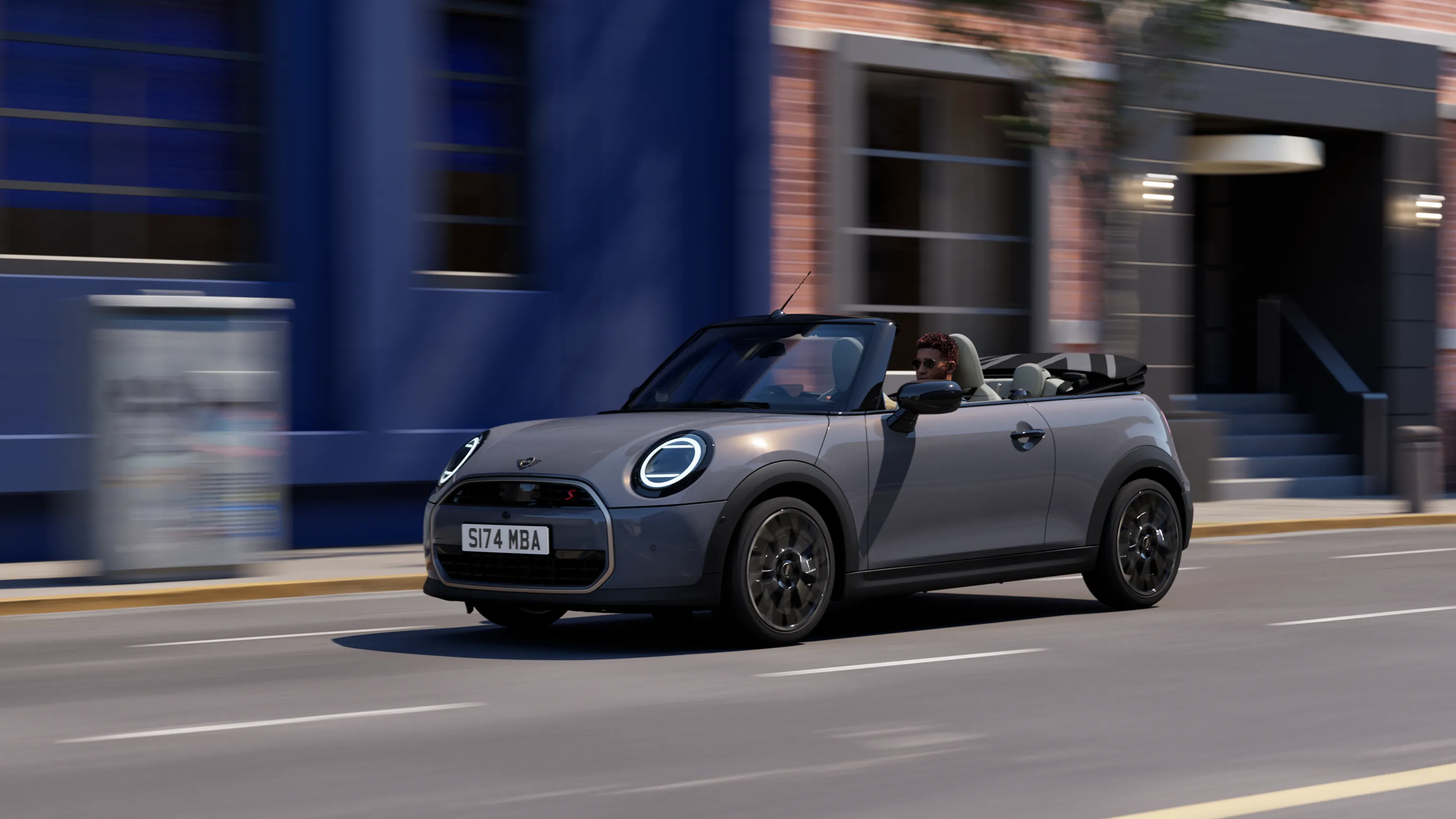 MINI Cooper Cabrio - vista frontal - Sparkling Copper Grey